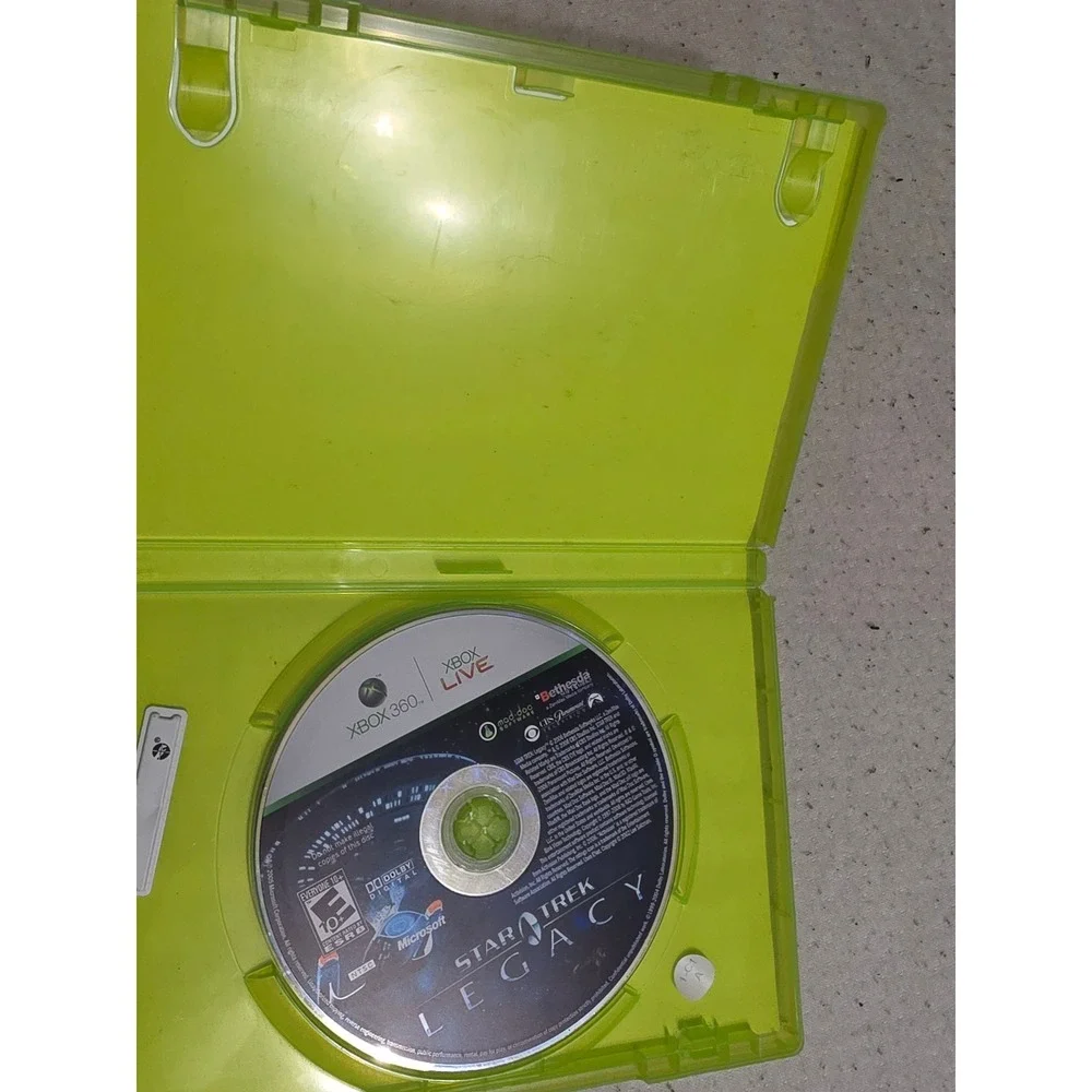 Star Trek Legacy Xbox 360 Game Bethesda Softworks 2006 Sci-Fi Space Combat